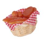 Yahoo! Yahoo!ショッピング(ヤフー ショッピング)ノーブランド品 ドールハウス用ミニチュア パン 食品 トースト バスケット 装飾 スケール1:12