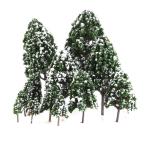  No-brand товар дерево дерево модель tree железная дорога модель пейзаж . снег 1/500-1/50 снежные завалы зимний дерево парк. пейзаж 