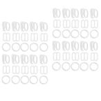 20xブラストラッププレートランジェリースライダーフックOリングバックルビキニクロージャー