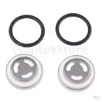 4個フロントまたはリアブレーキシリンダー.Φ18mmに適したシーリングリングが付いている普遍的なオートバイのサイトグラスオイルのサイトグラス