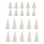 Yahoo! Yahoo!ショッピング(ヤフー ショッピング)15ピース/個コーン型発泡スチロールのオーナメントに私手作りDIYモデリング玩具