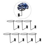 ヘルメットハンガー ラック バイク オートバイ アクセサリー 小物掛け 7個入り