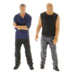 Yahoo! Yahoo!ショッピング(ヤフー ショッピング)1/64ミニチュアレーシングカーシーンキャラアームービーフィギュアモデルダークブルー/ブラック
