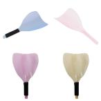 4Pieces Proプラスチック理髪サロンフェイススプレーシールド保護スタイリングツール