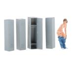 1:64塗装シナリオフィギュアレジンジオラマガレージミニチュアガールロッカー