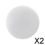 Yahoo! Yahoo!ショッピング(ヤフー ショッピング)ウェディングクラフト250mm用2x1ピースラウンドソリッドポリスチレン発泡スチロールボール