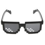 2xNoveltyParty солнцезащитные очки FunnyEyeGlasses костюм фотография реквизит квадратное желтохвост m