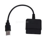 プラスチック製 PC U PS2→ PS3 コントローラー コンバータ アダプタ  PS2 PS3 PlayStation 2 3 対応