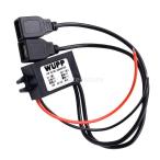 12V to 5V U2ポート デュアルUコンバータ レギュレータ 降圧型  モジュール 車