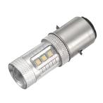 80W 12V  BA20D H6 H/L  アルミ製 モーターモペット オートバイ  ATV 汎用 LEDバルブ ヘッドライト フォグライト