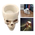 スカルプランター植物植木鉢ヘッドギフトクリスマス鉢植え多肉植物の装飾樹脂像ホームガーデニング装飾屋外ハロウィーンパーティー