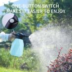 2L電気植物の噴霧器の家の充電式自動散水スプレーボトル缶ブルー