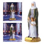 ルルドの聖母マリアカトリック像の彫刻飾りの女性