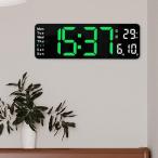 電気デジタル時計 寝室の装飾 温度 