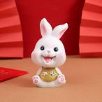  заяц. изображение маленький заяц. украшение resin craft для офис кекс украшение стиль C