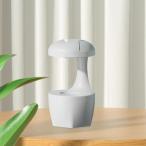 空気加湿器浮上水滴ファインミストスプレーデスク加湿器反重力加湿器保育園家の装飾 , 白