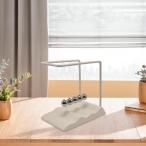 スクエアニュートンボール、ニュートンクレイドルバランスボール、金属バランスボール、デスクホームデコレーション用子供ニュートン振り子ボール ,