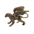 Staute griffin украшение животное скульптура латунь .. офис оборудование орнамент средний . коллекция готический 
