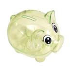 グリーン 貯金箱 豚の貯金箱貯金箱ギフト子供たち