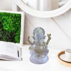 gane- автомобиль бог украшение . бог изображение Будды скульптура машина офис gane- автомобиль изображение круг ...12cm