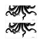  Halloween туалет стикер настенный стикер окно кухня автобус салон осьминог кольцо имеется 2 шт. комплект 