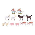  ферма фигурка гравюра изображение настольный оборудование орнамент klieitib дизайн искусство изделие прикладного искусства дом . украшение Mini пейзаж сумка офис балкон для 