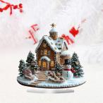  Рождество Gin ja- хлеб house настольный украшение акрил Рождество bireji фигурка 17x20cm.. living салон многофункциональный 