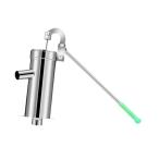  ручной скважина вода насос человек инженерия . основа ... долговечность . эффективность .. оборудован практический . из нержавеющей стали рука всасывание насос средний двор фруктовое дерево . сельское хозяйство место для 