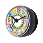  автобус салон душ часы симпатичный водонепроницаемый туалет туалет бассейн сопутствующие товары черный серый 