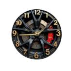  стена настенные часы автомобиль колесо Thema круглый kachikachi звук нет . чуть более часть магазин салон уход за детьми . для 20cm