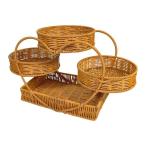  ротанг плетеный Fruits Basket кухонный прилавок верх living салон для 48cmx20cmx27cm