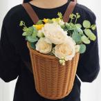  вязаный цветок корзина рюкзак пикник корзина покупка настройка возможный плечо ремешок место хранения бур nai The - высокий King садоводство фрукты 