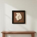  relief wall искусство цельный скульптура рама искусство Sand Stone способ Vintage стена поверхность panel tech s коричневый оборудование орнамент орнамент искусство вход living обеденный . применение 