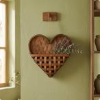  орнамент корзина Heart место хранения корзина из дерева wall корзина вязаный tech s коричневый подвешивание ниже трос стена поверхность установка . салон орнамент living вход ... применение 