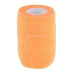 7.5 centimeter meter emergency pair neck. care self cohesion . bandage gauze tape orange 