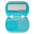 Yahoo! Yahoo!ショッピング(ヤフー ショッピング)ノーブランド品  男女兼用 ポケット コンタクト レンズ ケース 旅行 ストレージ キット ホルダー コンテナ ボックス 5色選べる - ブルー