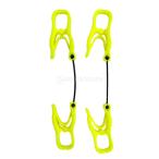 グローブホルダー グローブクリップ タオルやリガー手袋用 全2色 - 黄