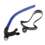 дайвинг плавание центральный воздуховод "snorkel" силикон .. труба, head ремешок голубой 