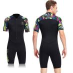 ショッピングジャンプスーツ メンズウェットスーツ1.5mmジャンプスーツダイブスーツカヤックウォータースポーツサーフィンM