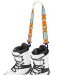  держатель для сноуборда ремешок лыжи ботинки желтый голубой. взрослый . человек поэтому. оборудование. принадлежности 