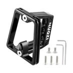 軽量折りたたみ自転車キャリア ブロック アダプター自転車パック ブラケット ホルダー ブラック