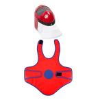 フェンシング スポーツ マスク プロテクター マスク キッズ 初心者用 装備 赤