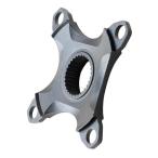 電動自転車チェーンリングアダプター、アルミニウム合金 104BCD チェーンホイールスパイダーアダプター変換アクセサリー