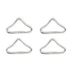 4 шт V знак type кольцо треугольник кольцо пряжка детский батут наружный ремонт ремешок нет 