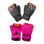 2 пара. детский бокс перчатка фитнес тренировка MMAme Thai heavy сумка перчатка розовый . черный 