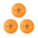 3 шт мяч для гольфа Golf тренировка мяч тренировка место обратная сторона двор Golf сопутствующие товары orange 
