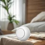 吊り下げ式ネックファン USB 女性用 ネック冷却ファン 屋内 旅行 アウトドア スポーツ用 ホワイト