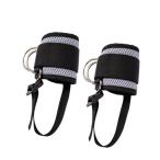  кабель механизм для пара шея ремешок 2 шт внизу половина . тренировка для пара шея кабель ремешок серый 