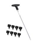  Golf рукоятка удален tool Golf рукоятка съемник хранитель 11 дюймовый спорт Golf для ремонт черный 