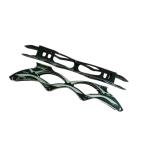 2x скорость skate рама аксессуары имеется сплав роликовые коньки для замены рама 4x90 для 